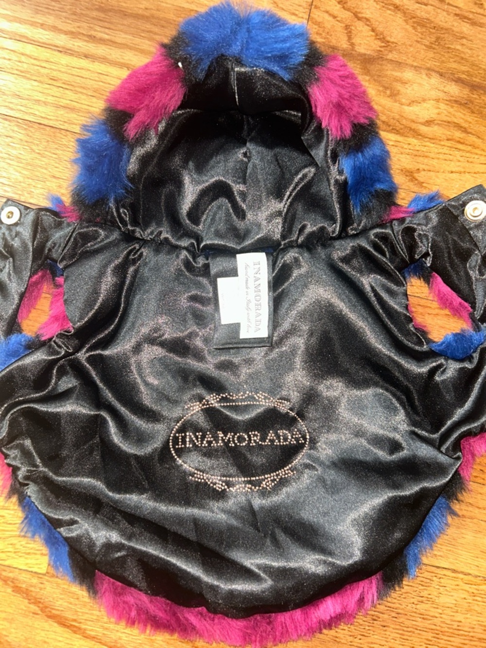 Italian Handmade Luxury Inamorada | Exclusive Faux Fur Dog Jacket, Gwyneth NEW